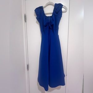 Pinup girl clothing Natalie dress blue size XL